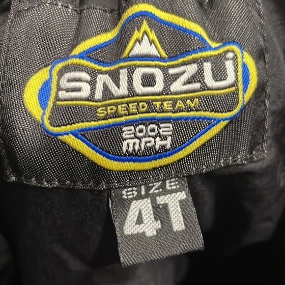 SNOZU Nylon Ski Snowboarding Bib Size 4T - Picture 8 of 9